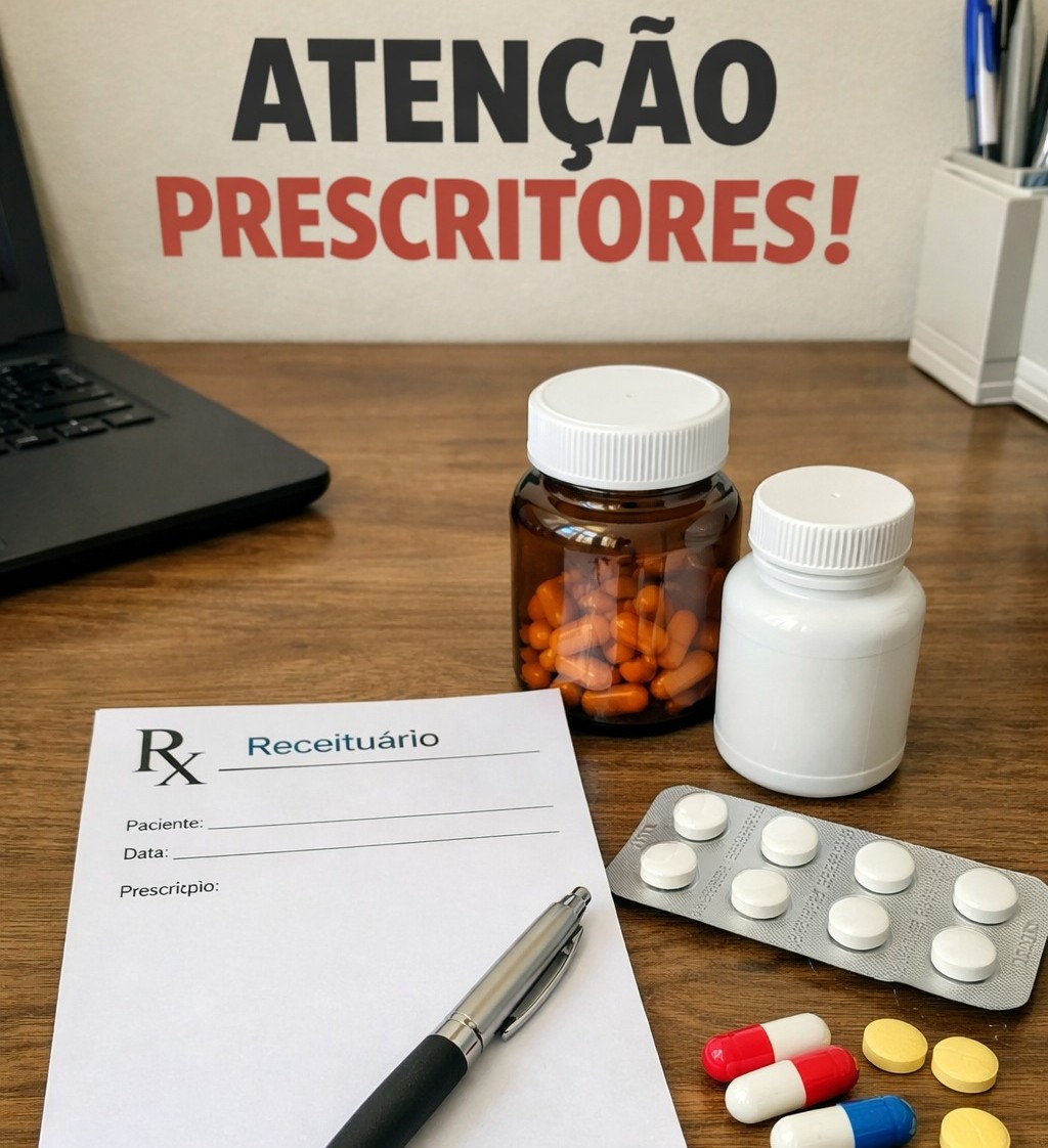 Anvisa libera novos modelos de receituários controlados para impressão em gráficas a partir de 13/2