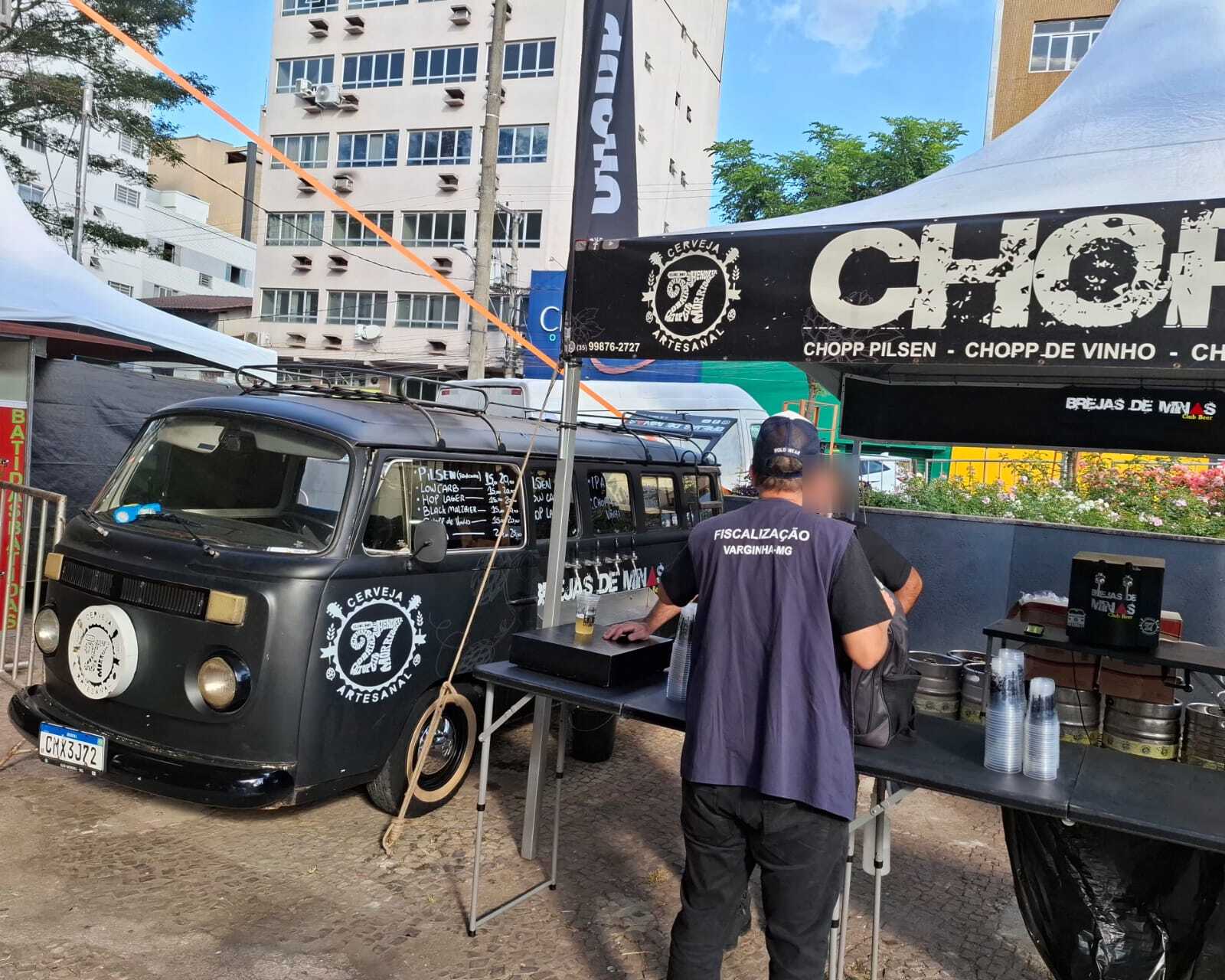 📢 Vigilância Sanitária presente na Festa do Trabalhador