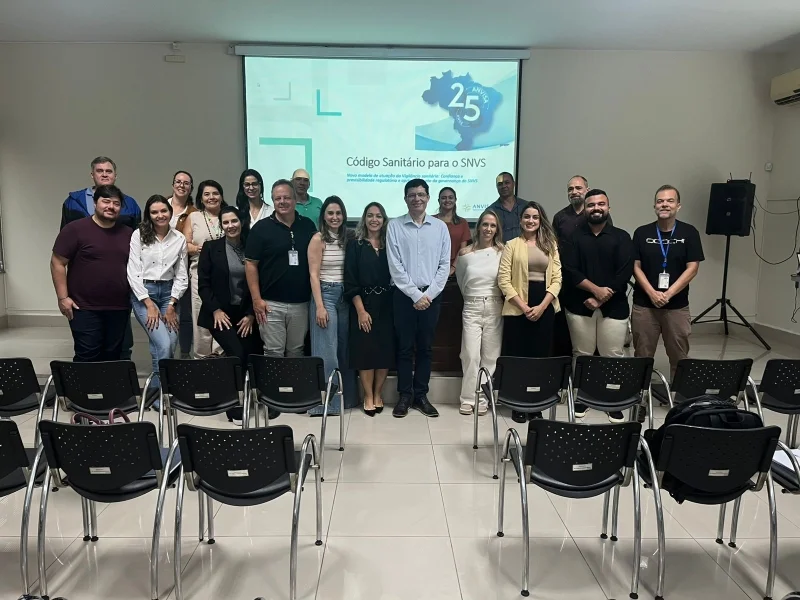 Varginha sedia 1º Encontro Presencial do Projeto de Atualização do Código Sanitário com Representantes da Anvisa e Ministério da Saúde