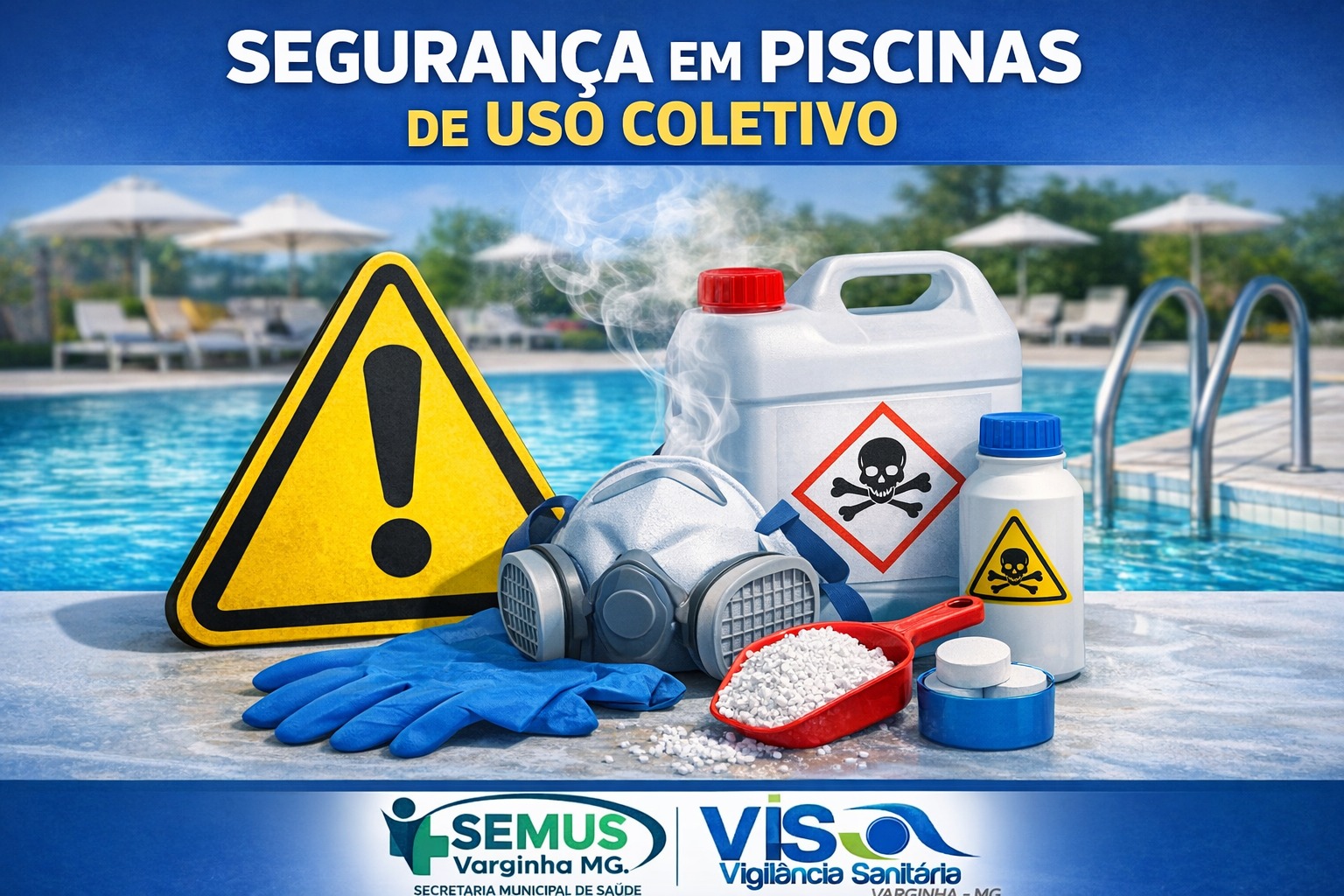 ALERTA SANITÁRIO — SEGURANÇA EM PISCINAS DE USO COLETIVO