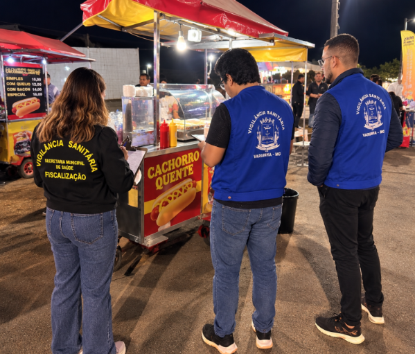 Alimentos seguros em eventos: fique por dentro da atuação da equipe de fiscalização nos últimos eventos de Varginha